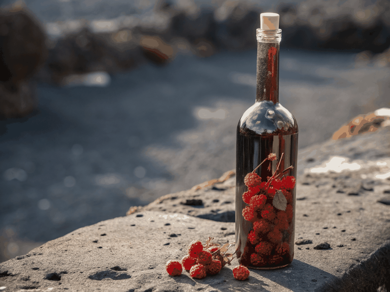 Glass of Etna Rosso red wine